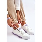 Boto Women's Low Sneakers With Jets White-Violet Demira | shoptok.hr