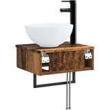  Zidni sudoper Staro drvo 40 x 35 x 39 cm Konstruirano drvo | Eponuda.ba