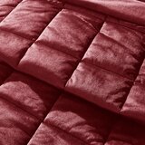 Catherine Lansfield Rdeče prešito pregrinjalo 220x220 cm Kingsley – | Shoptok.si
