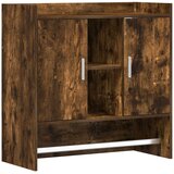  Polica na zidu Zidna montaža Dimljeni hrast 80 x 36 x 80 cm | shoptok.hr