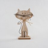 Dakls Lesena mačka Cats, višina 18 cm | Shoptok.si