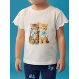 Sinsay Pamučna majica s tiskom mačaka | shoptok.hr
