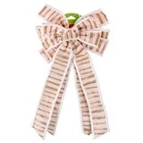  Deco bow 20 novogodišnja dekoracija mašna zlatna 28 x 48cm ( 715553 ) Cene