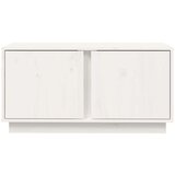 TV omarica bela 80x35x40,5 cm trdna borovina, (20731974) | Shoptok.si