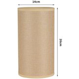 Brilagi abažur za stonu lampu tablon E27, prečnik 14 cm, bež | Eponuda.com