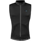 Prsluk VISION, windstopper, crni, M