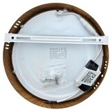  LED plafonska svetiljka RING LED/18W/230V 4200K prečnik 21 cm braon | Eponuda.com