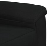 SOFA Crna 214 x 90 x 95 cm Tkanina | shoptok.hr