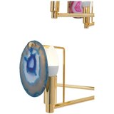 Premier Housewares Kovinska viseča svetilka v zlati barvi Glamour – | Shoptok.si