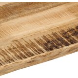 Stolna ploča sa živi rub 110x60x2 5cm masivno grubo drvo manga | shoptok.hr