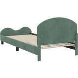  Otroški posteljni okvir z vznožjem Morsko zelena 80 x 200 cm, (5000104552) | Shoptok.si