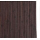 vidaXL Tepih pravokutni tamnosmeđi 80 x 500 cm od bambusa | shoptok.hr