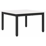  Kava Stol Bijelo 60 x 60 x 36 cm Čvrsto borovo drvo | shoptok.hr