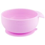 Chicco Take Eat Easy Easy Bowl posudica 6m+ Pink 1 kom | shoptok.hr