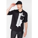 Trendyol Black Men's Regular Fit Printed Shirt | Shoptok.si