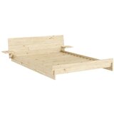 Karup Bračni krevet od masivnog bora s podnicom 140x200 cm u svijetloj prirodnoj boji Latch – | shoptok.hr