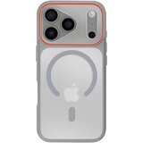 AVIZAR MagSafe ovitek za iPhone 17 Pro, dvomaterialna zaščita, trda hrbtna stran, Siva, (5000190567) | Shoptok.si