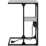 Noćni ormar s ladicama Sivi hrast sonoma 41.5 x 26 x 60.5 cm | shoptok.hr