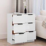  Komode 2 kom bijele 30 x 30 x 70 cm od konstruiranog drva | shoptok.hr
