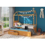 ADRK Otroka postelja hika JONASZEK z vzmetnicama 87 cm - ALDER | Shoptok.si