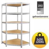 SmartStorage smart storage polica ugao 180x90x45/5x250kg galva Cene