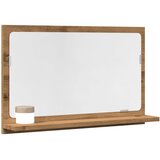 vidaXL kopalniška omarica z ogledalom artisan hrast 60x11x37 cm les | Shoptok.si