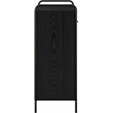  Ormar za cipele 76 x 36,5 x 93 cm Konstruirano drvo Crni hrast | shoptok.hr
