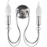 Jupiter 1690 - zidna lampa melani 2xE14/40W/230V srebrna | Eponuda.com