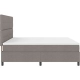  Vzmetnica s škatlo taupe 200x200 cm tkanina, (22082869) | Shoptok.si