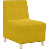  Modularna sofa bez naslona za ruke, žuta, 55 cm, baršun | shoptok.hr