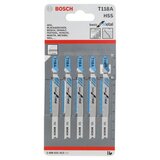 Bosch 5 Stichsägeblätter T 118 A | Shoptok.si