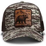 Goorin Bros Kape s šiltom Camo Engraved Bear Kostanjeva Cene