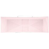  Papirnate vrećice 250 kom s ručkama ružičaste 32x12x42 cm | Eponuda.com
