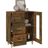 Maison Chic Komoda boja dimljenog hrasta 69,5x34x90 cm konstruirano drvo | shoptok.hr