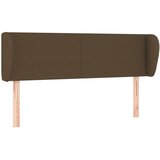 Maison Chic vzglavna omarica - nočna omarica - posteljna omarica z ušesi temno rjavo 147x23x78/88 cm blago, (21713058) | Shoptok.si