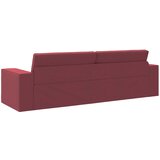 Krevet na razvlačenje Vinska crvena 245 x 78 x 77 cm tkanina | Eponuda.ba