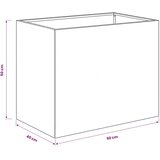  Vrtna saksija Crna 50 x 40 x 50 cm Čelična vrata - Crna 50 x 40 x 50 cm 1 | shoptok.hr