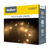 Rebel novoletne LED lučke za notranjo uporabo (topla bela), 50 mini lučk 5,2m | Shoptok.si