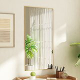 vidaXL Ogledalo za vrata zlatno 50 x 100 cm od stakla i aluminija Cijene