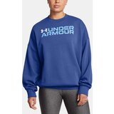 Under Armour Women's sweatshirt Rival Fleece WordmarkOS Crew-BLU - Women's Cijene