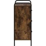  Kreveta Dimljeni hrast 97 x 33 x 81 cm Konstruirano drvo | shoptok.hr