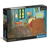Clementoni Muzejska zbirka: Van Gogh - Van Goghova soba v Arlesu 1000-delna sestavljanka s posterjem - | Shoptok.si