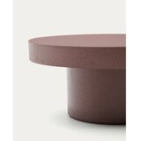 Kave Home Betonska okrogla vrtna klubska mizica ø 66 cm Aiguablava – | Shoptok.si