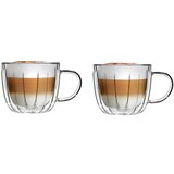 Vialli Design Steklene skodelice v kompletu za kapučino 2 ks 350 ml Tulip – Cene