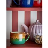 Bloomingville Zelene/rjave skodelice v kompletu 4 ks iz kamenine 400 ml Sheen – | Shoptok.si