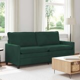 SOFA Tamnozelena 196 x 81 x 87,5 cm Baršun | shoptok.hr