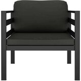 SOFA za jednu osobu s jastucima aluminijska antracit | shoptok.hr