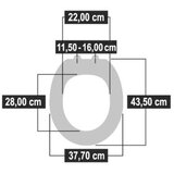 Conart wC daska cow, lakirani medijapan | Eponuda.com