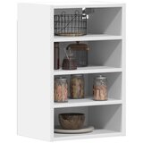 vidaXL Viseča omarica Bela 40x29,5x60 cm Inženirski les Cene