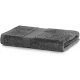 DecoKing Temno siva kopalna brisača Bamby Charcoal, 70 x 140 cm